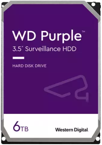 هارد اینترنال 6 ترابایت WD مدل Purple Surveillance WD63PURZ