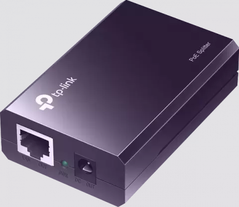 TP-LINK TL-POE10R GIGABIT BLACK ASLI POE SPLITTER