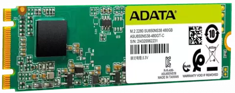 حافظه SSD اینترنال 240 گیگابایت Adata مدل ULTIMATE SU650 M.2