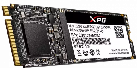 حافظه SSD اینترنال 512 گیگابایت Adata مدل XPG SX6000 PRO NVMe M.2