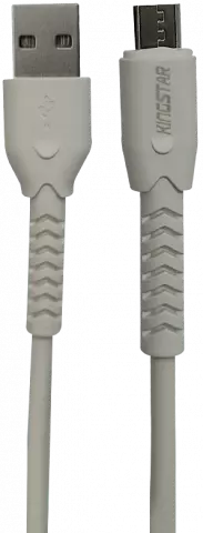 KINGSTAR K103A 110CM WHITE MATIN ANDROID CABLE