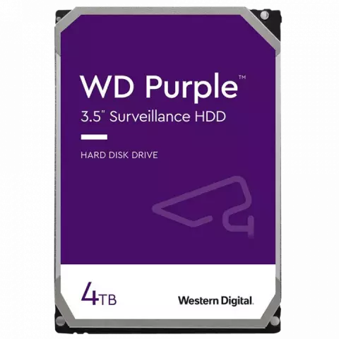 هارد اینترنال 4 ترابایت WD مدل Purple Surveillance WD42PURZ 