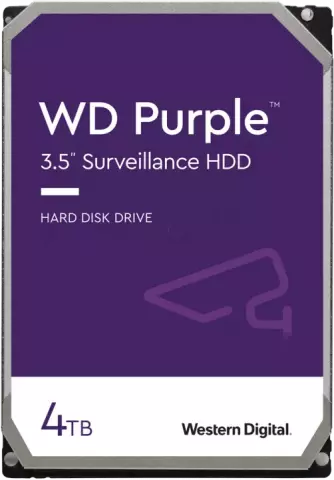 هارد اینترنال 4 ترابایت WD مدل Purple Surveillance WD42PURZ 