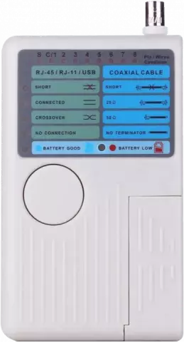 P-NET REMOTE WHITE NETWORK CABLE TESTER