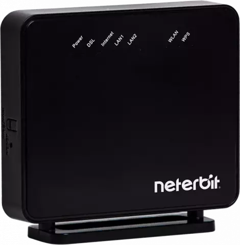 NETERBIT NV-2030N N300 BLACK AVANG VDSL2/ADSL2+ WIRELESS MODEM ROUTER