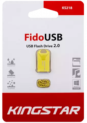 فلش مموری 64 گیگابایت KINGSTAR مدل Fido KS218