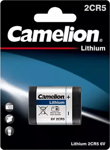 باتری ریموت کنترل Camelion مدل Lithium 2CR5-BP1
