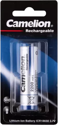 باتری قلمی Camelion مدل ICR18650F-22BP1