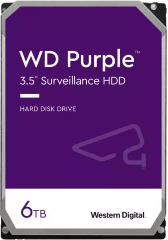 هارد اینترنال 6 ترابایت WD مدل Purple Surveillance WD62PURZ