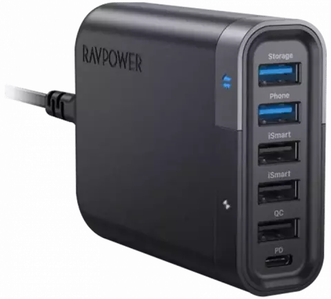 شارژر دیواری RAVPOWER مدل RP-UM002