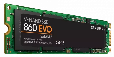 حافظه SSD اینترنال 250 گیگابایت Samsung مدل  860 EVO M.2