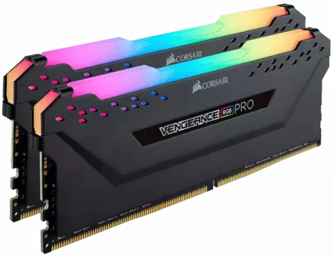 رم دسکتاپ (8GB*2) 16 گیگابایت Corsair مدل VENGEANCE RGB PRO DDR4 3200MHz