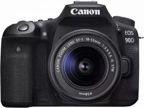 دوربین عکاسی Canon مدل EOS 90D با لنز 55-18 میلی متری
