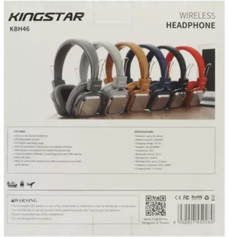 هدفون، هدست، هندزفری و ایرفون KINGSTAR مدل KBH46