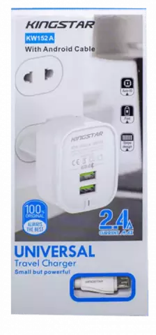 شارژر دیواری KINGSTAR مدل KW152 A