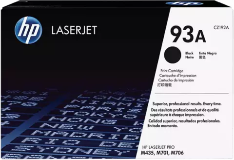 کارتریج تونر مشکی طرح اصلی HP مدل 93A CZ192A