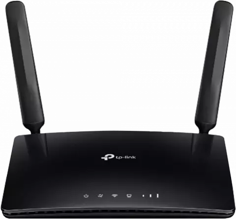 TP-LINK TL-MR6400 BLACK WIRELESS ASLI 4G LTE MODEM ROUTER