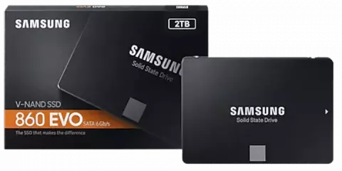 حافظه SSD اینترنال 2 ترابایت Samsung مدل  860 EVO