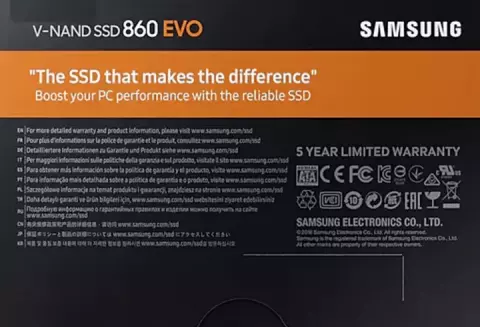 حافظه SSD اینترنال 2 ترابایت Samsung مدل  860 EVO