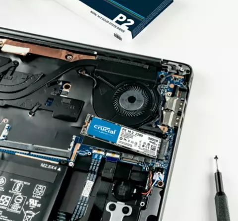 حافظه SSD اینترنال 1 ترابایت Crucial مدل P2 NVME M.2