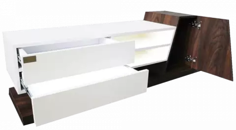 میز تلویزیون کرال استند مدل X2-140