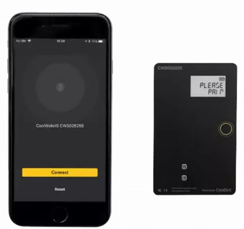 کیف پول سخت افزاری CoolBitx مدل CoolWallet S