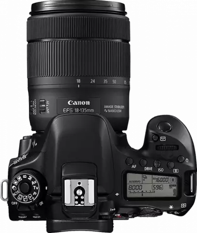 دوربین عکاسی Canon مدل EOS 80D با لنز 135-18 میلی متری
