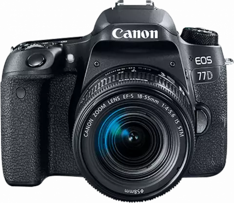 دوربین عکاسی CANON مدل EOS 77D با لنز 18-55 میلی متر