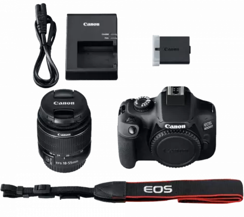 دوربین عکاسی Canon مدل EOS 4000D با لنز 55-18 میلی متری