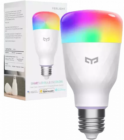 لامپ حبابی رنگی LED هوشمند 8.5 وات شيائومی مدل Yeelight YLDP13YL 1S