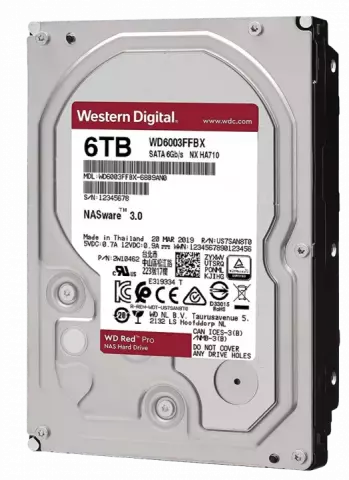 هارد اینترنال 6 ترابایت WD مدل Red Pro WD6003FFBX