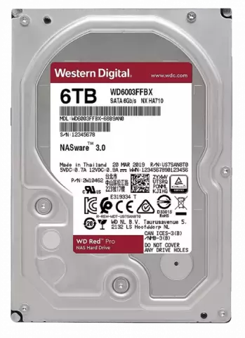 هارد اینترنال 6 ترابایت WD مدل Red Pro WD6003FFBX