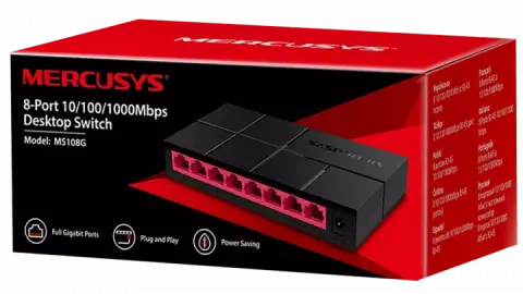 سوییچ 8 پورت MERCUSYS مدل MS108G