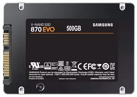 حافظه SSD اینترنال 500 گیگابایت Samsung مدل  870 EVO