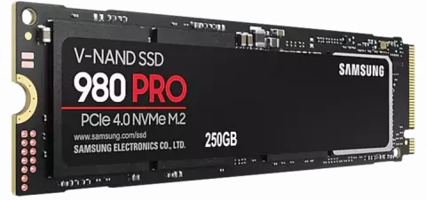 حافظه SSD اینترنال 250 گیگابایت Samsung مدل  980 PRO NVMe M.2