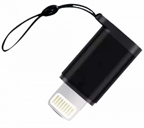 تبدیل OTG Micro USB به Lightning ارلدام مدل ET-OT08