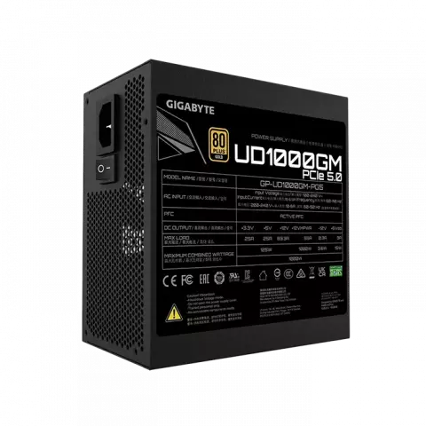 پاور 1000 وات Gigabyte مدل UD1000GM PG5 (rev. 2.0) 80Plus Gold