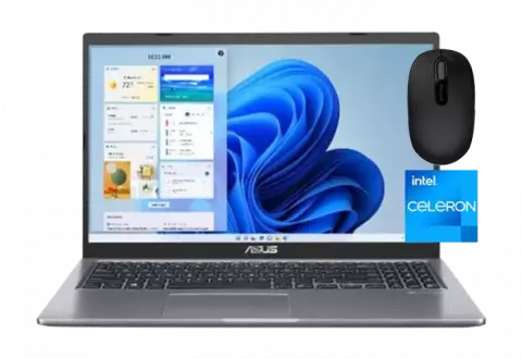 لپ تاپ 15.6 اینچ Asus مدل X515MA - BR001W به همراه موس مایکروسافت