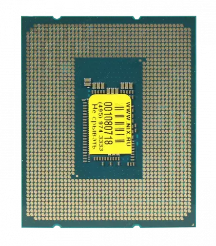 نمای پشت پردازنده Intel مدل Core i3 14100