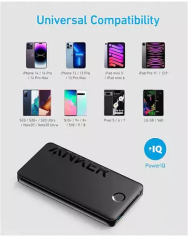 پاور بانک 10000 میلی آمپر ساعت Anker مدل 323PowerCore PIQ A1334