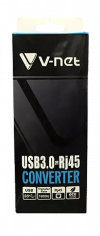 کابل تبدیل USB 3.0 به RJ45 وی نت مدل V-COA30RJ45