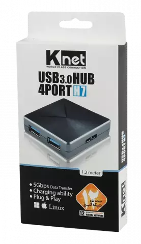 هاب 4 پورت K-NET مدل H7