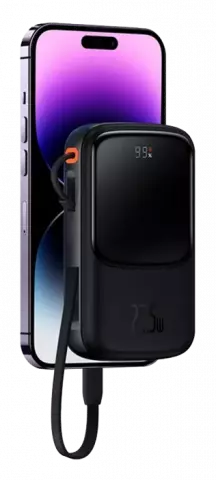 پاور بانک 10000 میلی‌آمپر ساعت Baseus مدل Qpow Pro PPQD2-10I