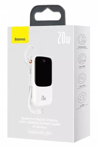 پاور بانک 10000 میلی‌آمپر ساعت Baseus مدل Qpow Pro PPQD2-10I