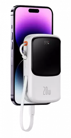 پاور بانک 10000 میلی‌آمپر ساعت Baseus مدل Qpow Pro PPQD2-10I