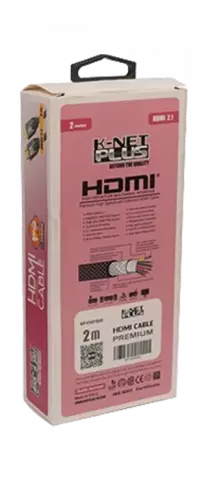 کابل 2 متری HDMI کی نت پلاس مدل KP-CH21B20