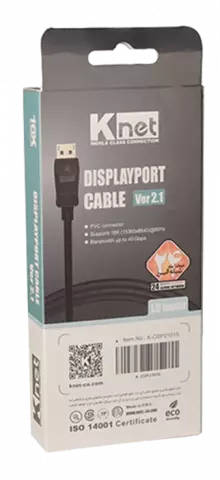 کابل 1.5 متری DisplayPort کی نت مدل K-CDP21015