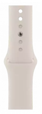 ساعت هوشمند اپل واچ سری 8 مدل 45MM S/M Starlight Aluminum Case با بند اسپورت کرمی