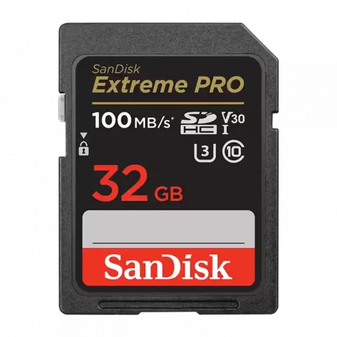 مموری کارت 32 گیگابایت Sandisk مدل Extreme PRO SDHC کلاس 10 استاندارد UHS-I U3