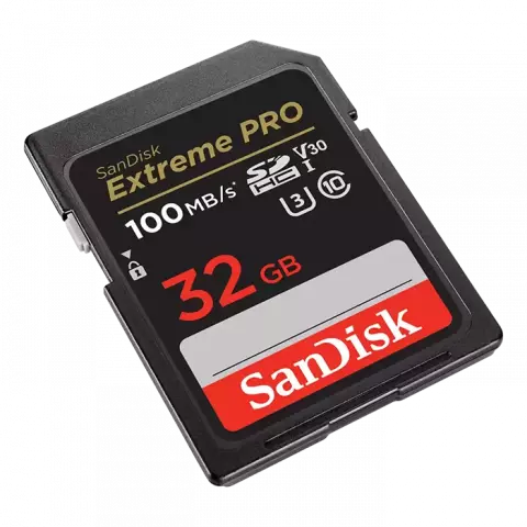 مموری کارت 32 گیگابایت Sandisk مدل Extreme PRO SDHC کلاس 10 استاندارد UHS-I U3